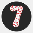 Recherche de numéro 7 autocollants Saint valentin