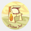 Recherche de arcade vintage autocollants Joystick