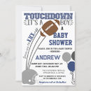 Recherche de touchdown invitations Bébé garçon