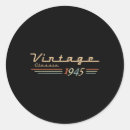 Recherche de vieux autocollants Vintage