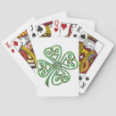 Recherche de symbole celtique jeux de cartes Trèfle