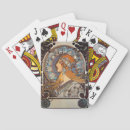 Recherche de mucha jeux de cartes Floral