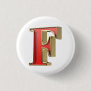 Recherche de lettre f badges Alphabet