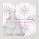 Recherche de winter quinceanera invitations Hiver