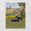 Recherche de chien sauvage cartes postales Chasse