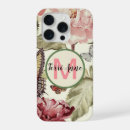 Recherche de pivoine iphone coques Monogramme