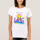 Recherche de dessin poulpe femme vêtements Coloré