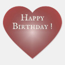 Recherche de coeur rouge brillant autocollants Moderne