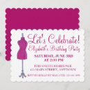 Recherche de mode et couture invitations Fête