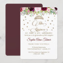 Recherche de burgundy quince invitations Quinceañera
