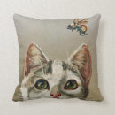 Recherche de chat tigré coussins Peinture