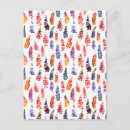 Recherche de couleurs girly cartes postales Aquarelle