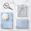 Recherche de bleu et argent papier cadeau Pour elle