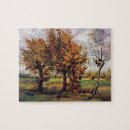 Recherche de quatre arbres puzzles Nature