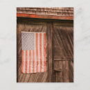 Recherche de portes de grange cartes postales Drapeau américain
