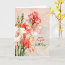 Recherche de glaïeul vœux cartes Jardin