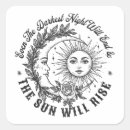Recherche de visage du soleil autocollants Céleste