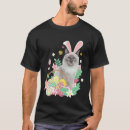 Recherche de oeufs de pâques tshirts Chat drôle