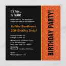 Recherche de 20ème anniversaire invitations Partie