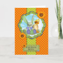 Recherche de couleurs de ressort vœux cartes Mignon