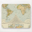 Recherche de hémisphère tapis souris Monde