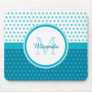 Recherche de pois turquoise tapis souris Girly