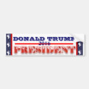 Recherche de président donald trump voiture autocollants Atout pour le président