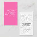 Recherche de technicien de clou cartes visite Monogramme