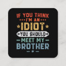 Recherche de idiot cartes visite Humour