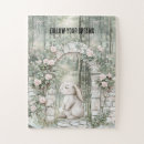 Recherche de lapin rose puzzles Fleurs