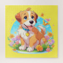 Recherche de chiot papillon puzzles Fleurs