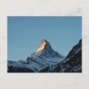 Recherche de montagne suisse cartes postales Hiver