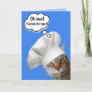 Recherche de chef anniversaire cartes Chat