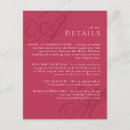 Recherche de magenta invitations Classique