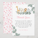 Recherche de zoo remerciements cartes Fille