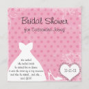 Recherche de nuptiale de douche de robe invitations Rose