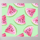 Recherche de motif de pastèque posters Texture