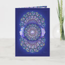 Recherche de mandala noël cartes Bleu