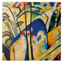 Recherche de composition abstraite carreaux Kandinsky