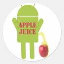 Recherche de androïde autocollants Pomme