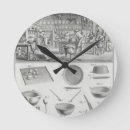 Recherche de nourriture et boisson horloges Siècle