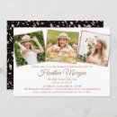 Recherche de black gold graduation invitations Diplômé