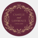 Recherche de champagne mariage autocollants Pour eux