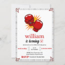 Recherche de boxe anniversaire invitations Garçon