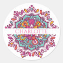 Recherche de mandalas colorés autocollants Zen