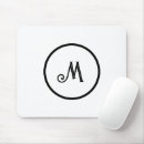 Recherche de noir et blanc tapis souris Minimaliste