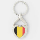 Recherche de drapeau la belgique porteclés Europe