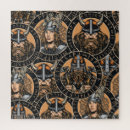 Recherche de vikings puzzles Illustration