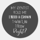 Recherche de dentist autocollants Drôle