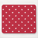 Recherche de coeur rouge tapis souris Motif